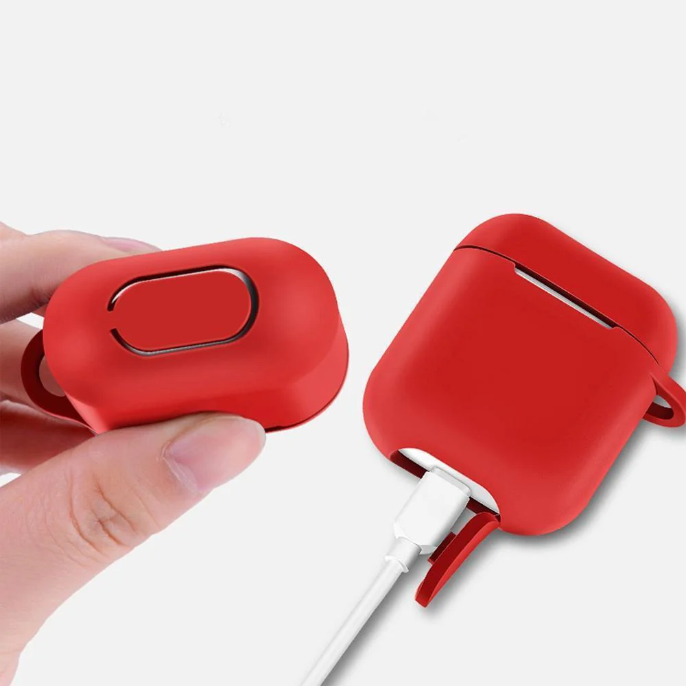 Shockproof Protective Premium Silicone Cover Skin for AirPods Charging Case - Image 7
