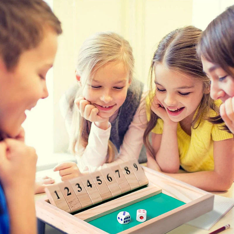 Shut The Box Game - Fun Table Math Game for Adults & Kids - Image 11