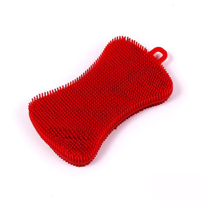 Silicone Kitchen Dishwashing Brush - Image 11
