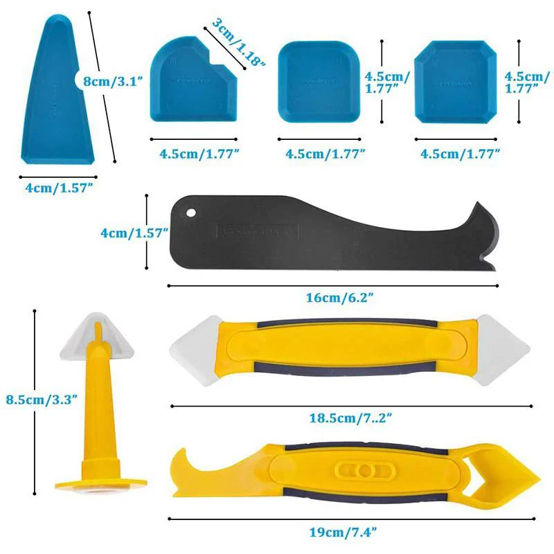 Silicone Sealant Scraper Tool (8 PCs) - Image 6