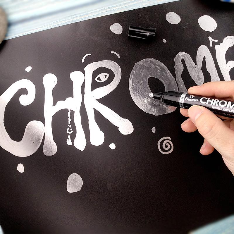 Silver Marker Pen - Image 2
