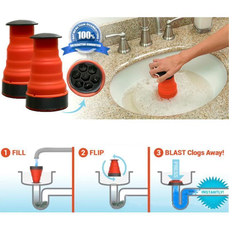 Sink Plunger - Power Drain Blaster - Image 5