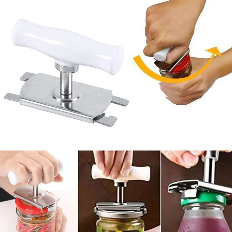 Size Adjustable Stainless Steel Can Opener Bottle Tin Cap - Image 7