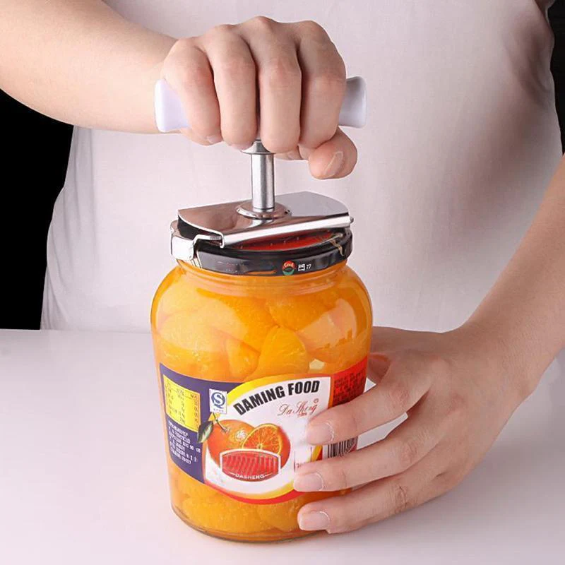 Size Adjustable Stainless Steel Can Opener Bottle Tin Cap - Image 9