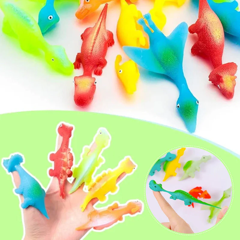 Slingshot Dinosaur Toys (Colors random) - Image 2