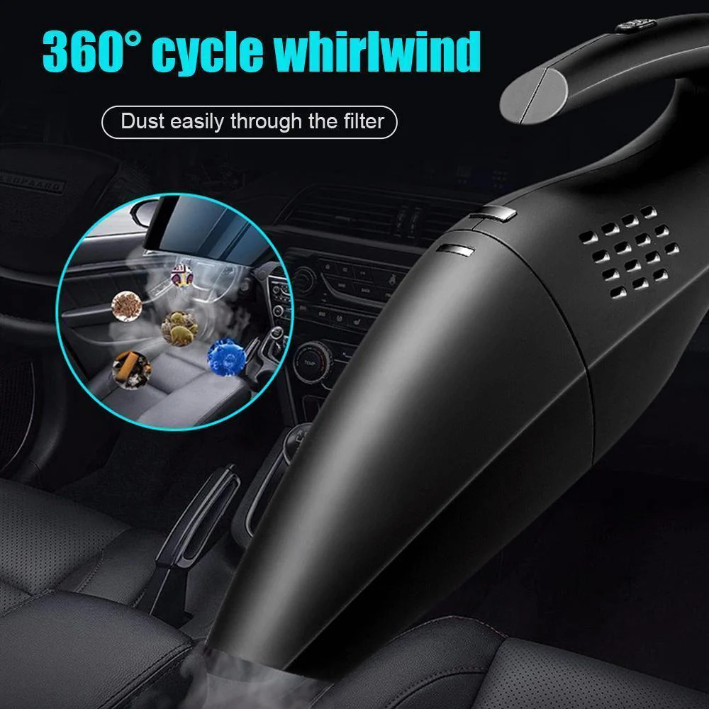 Small Handheld High Power Wireless Household Car Dual-use Vacuum Cleaner - Image 4
