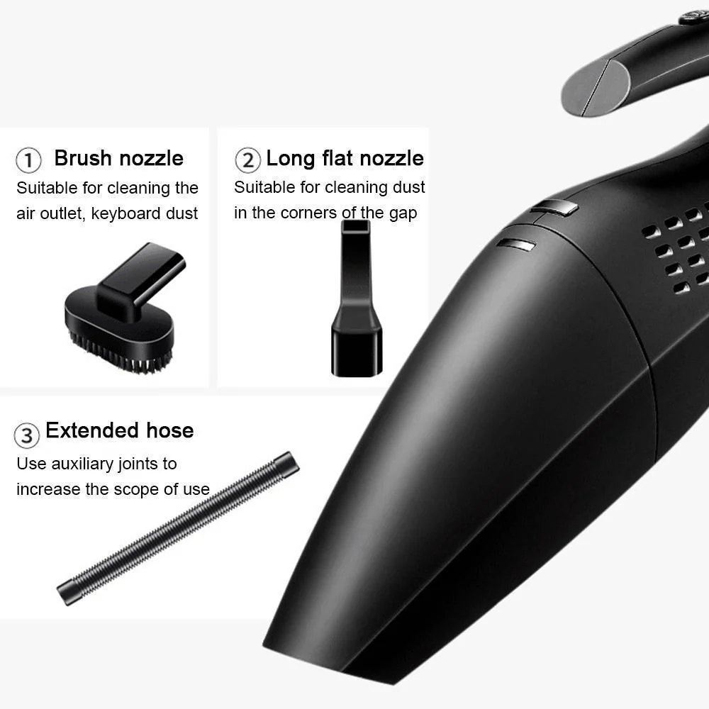 Small Handheld High Power Wireless Household Car Dual-use Vacuum Cleaner - Image 7