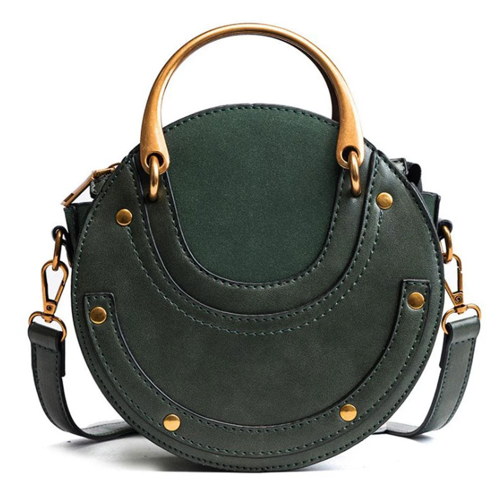 Small Round Retro Handbag - Image 6