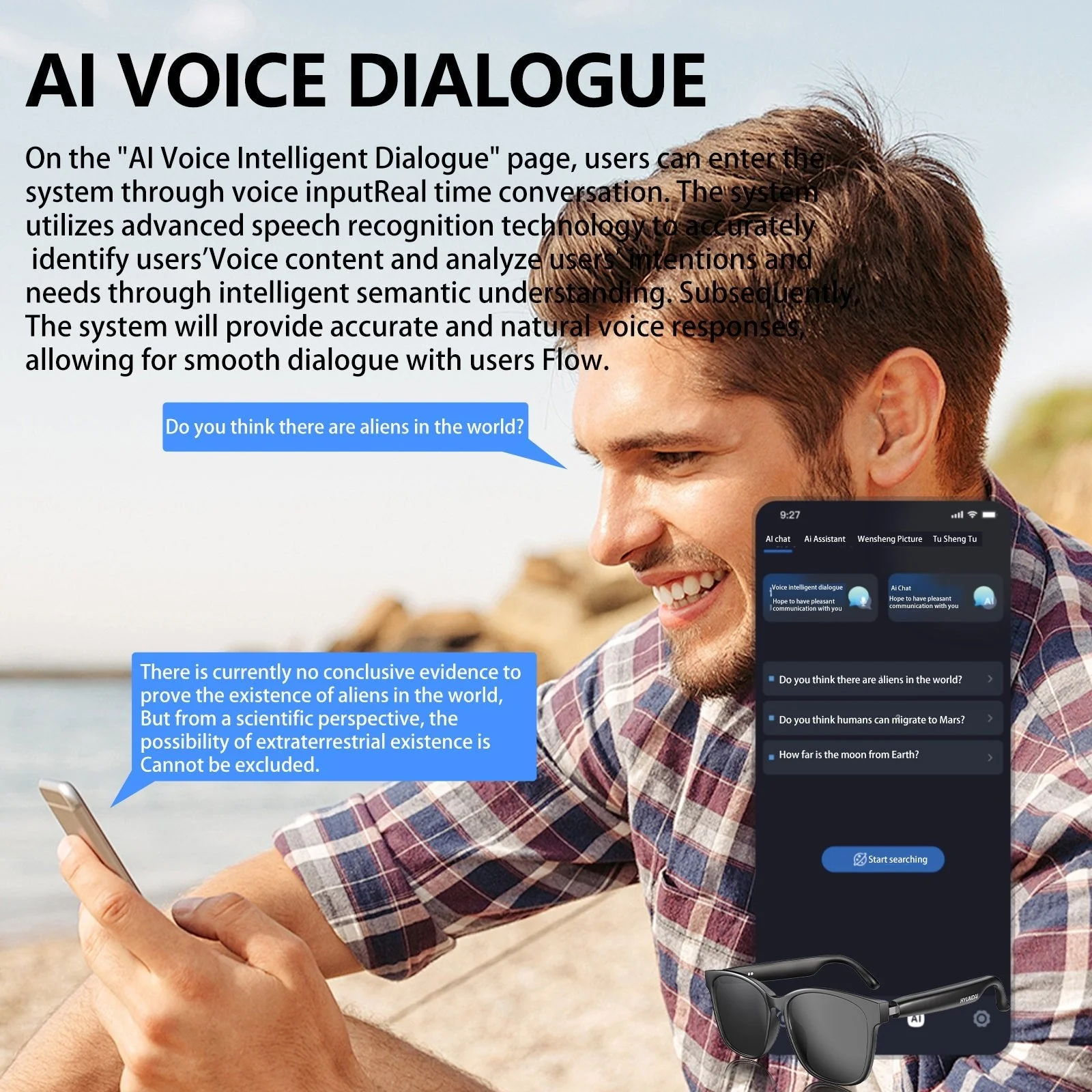 Smart simultaneous interpretation glasses and headphones - Image 4