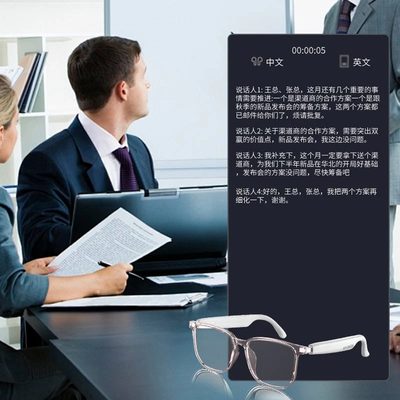 Smart simultaneous interpretation glasses and headphones - Image 9