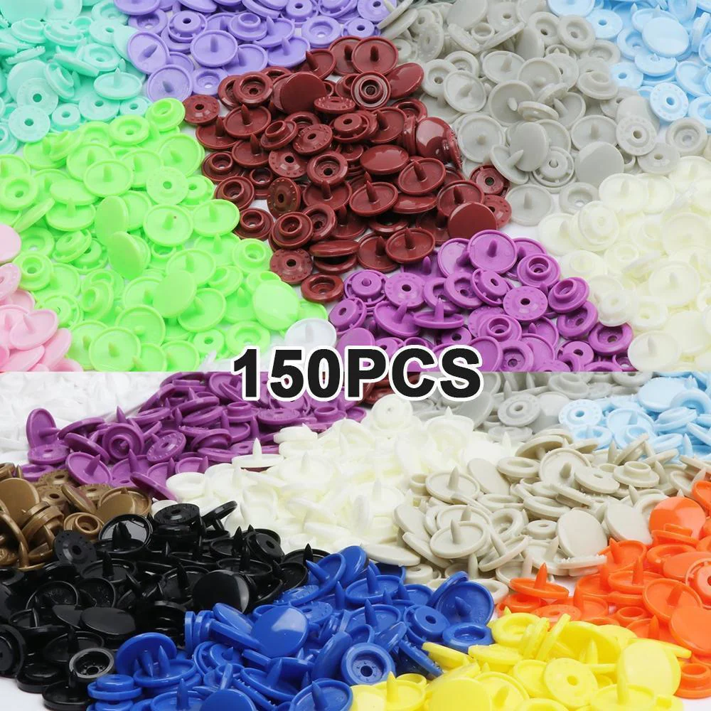 Snap Button DIY Set (150 Pcs Set) - Image 3