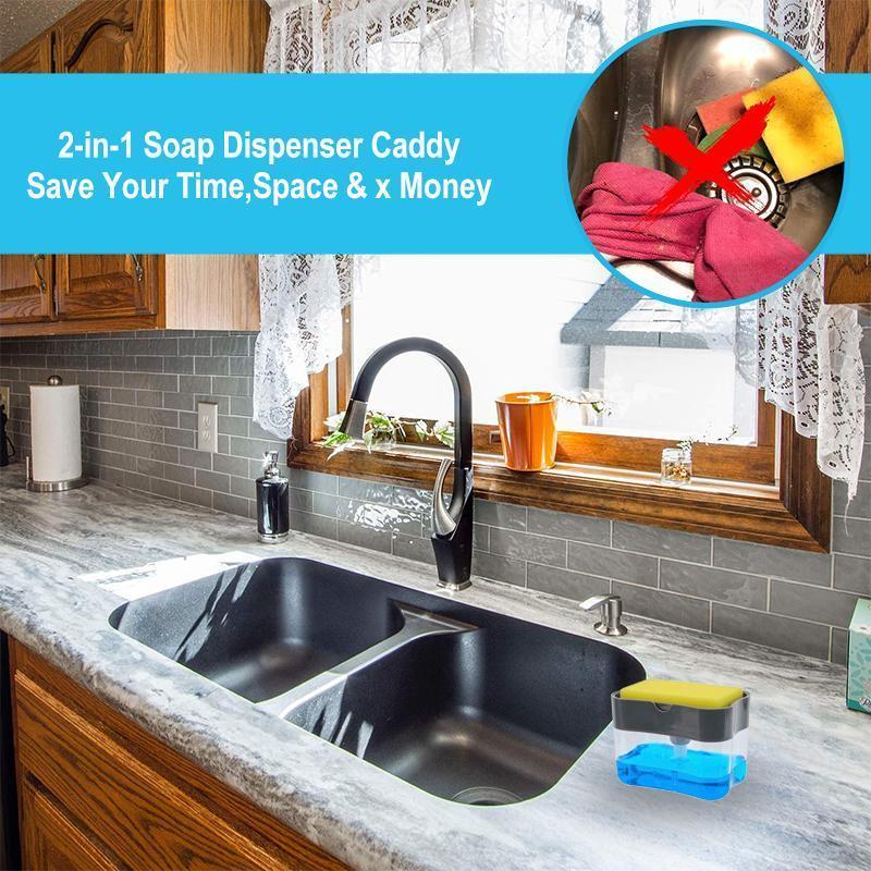 Soap Dispenser and Sponge Caddy - Image 6