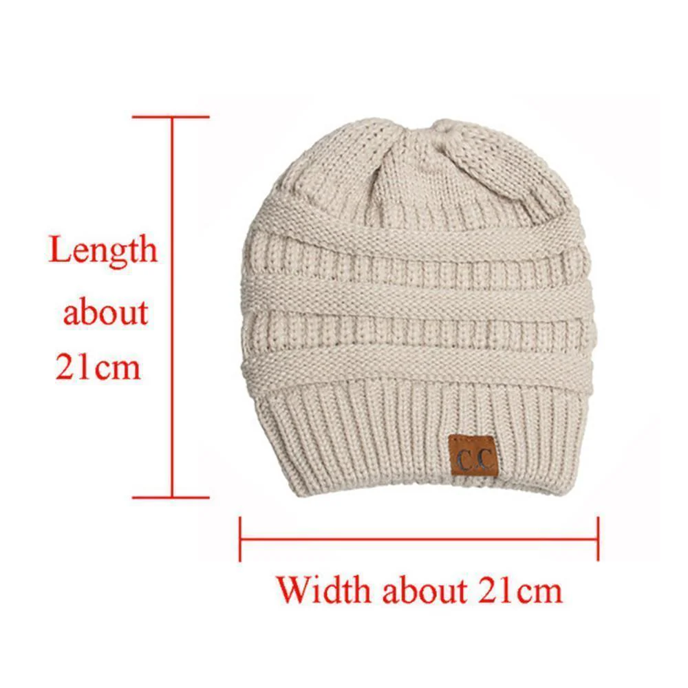 Soft Knit Ponytail Beanie - Image 16