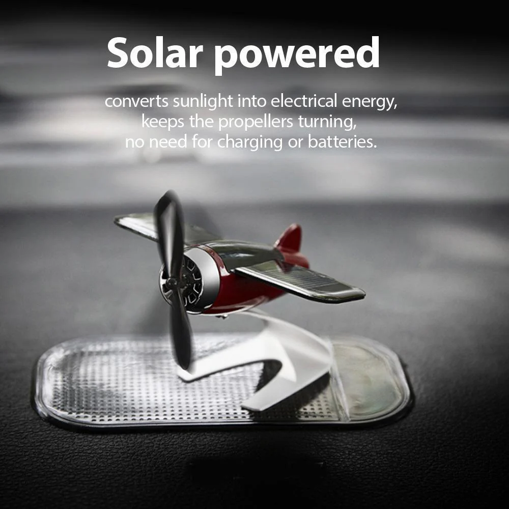 Solar plane car decoration - Image 4