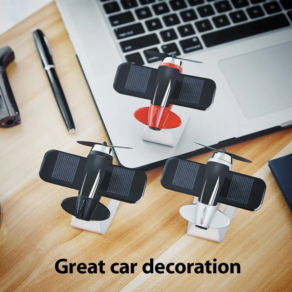 Solar plane car decoration - Image 5