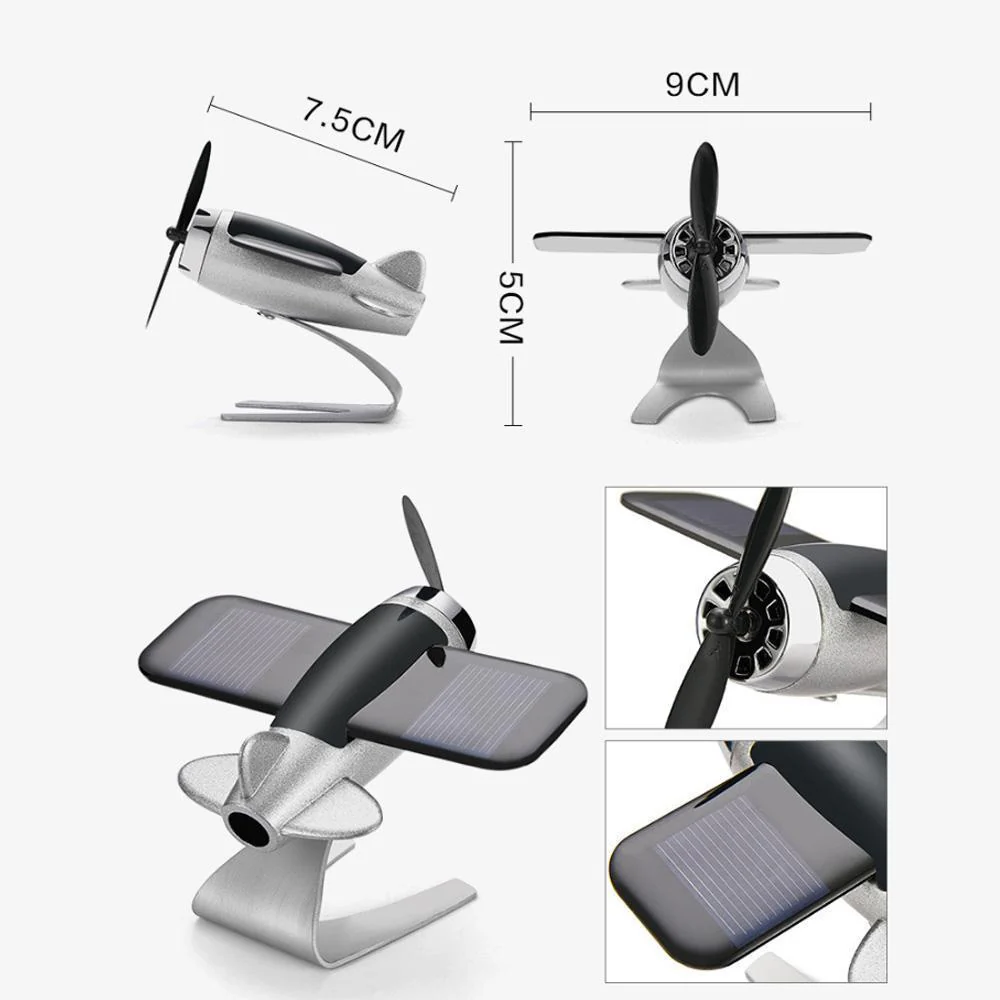 Solar plane car decoration - Image 6