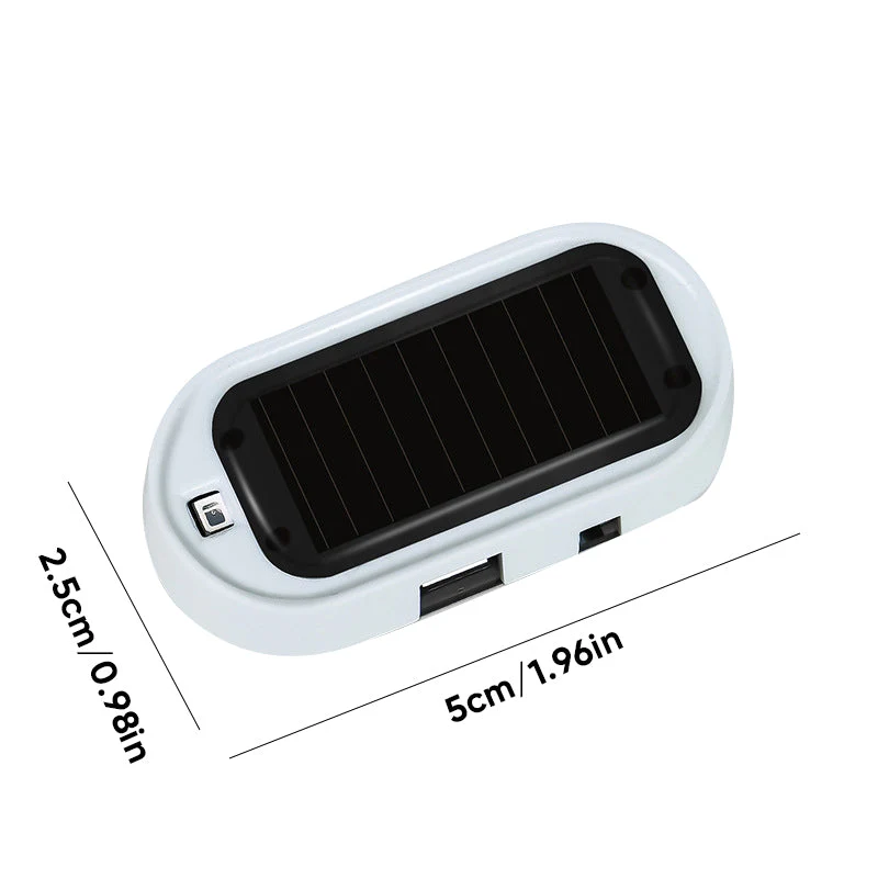 Solar powered car alarm warning light - Image 12
