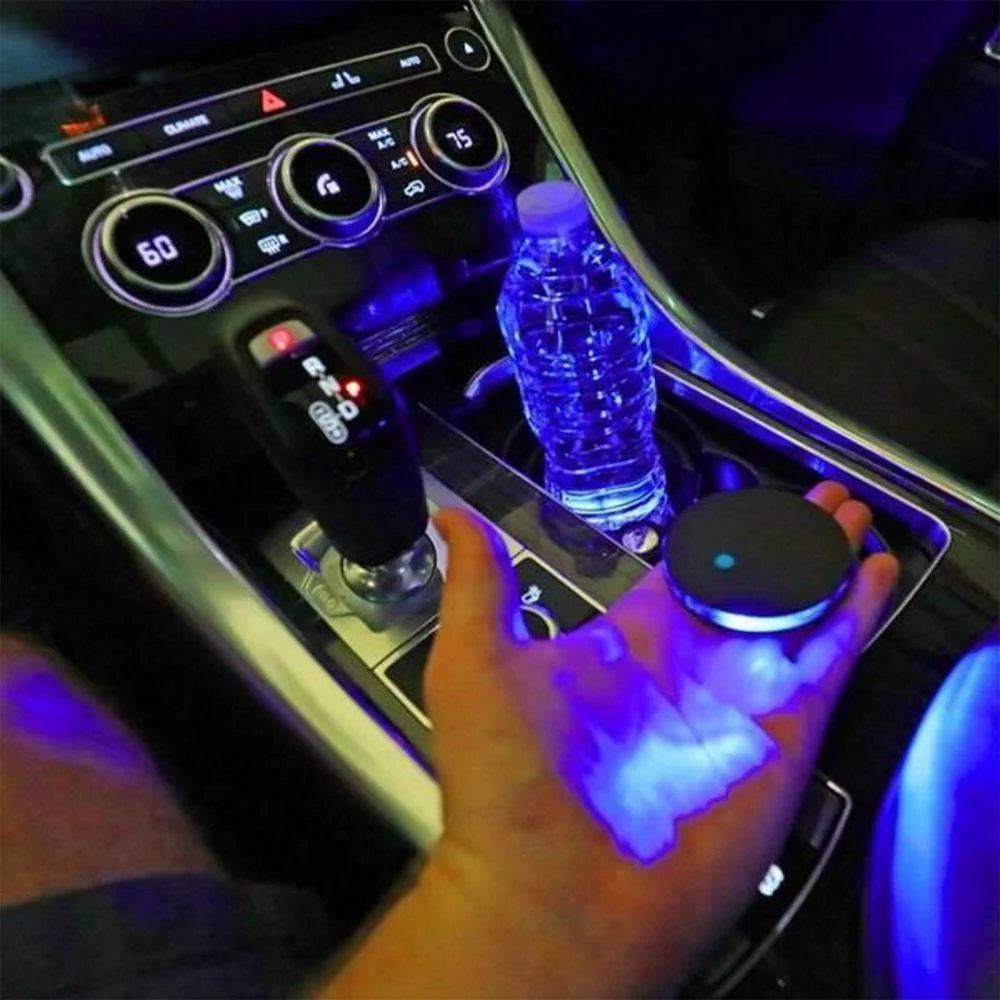 Solar-Powered Cup Holder Lights (2 Pack) - Image 3