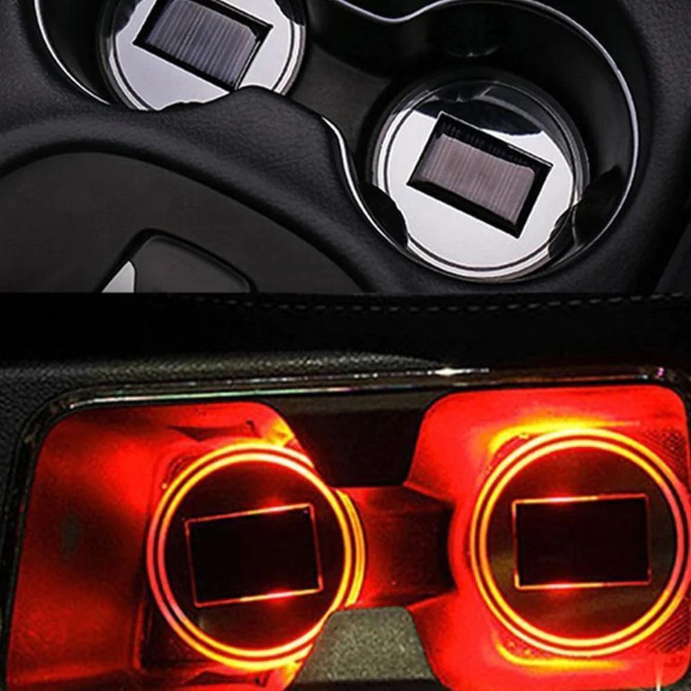 Solar-Powered Cup Holder Lights (2 Pack) - Image 4