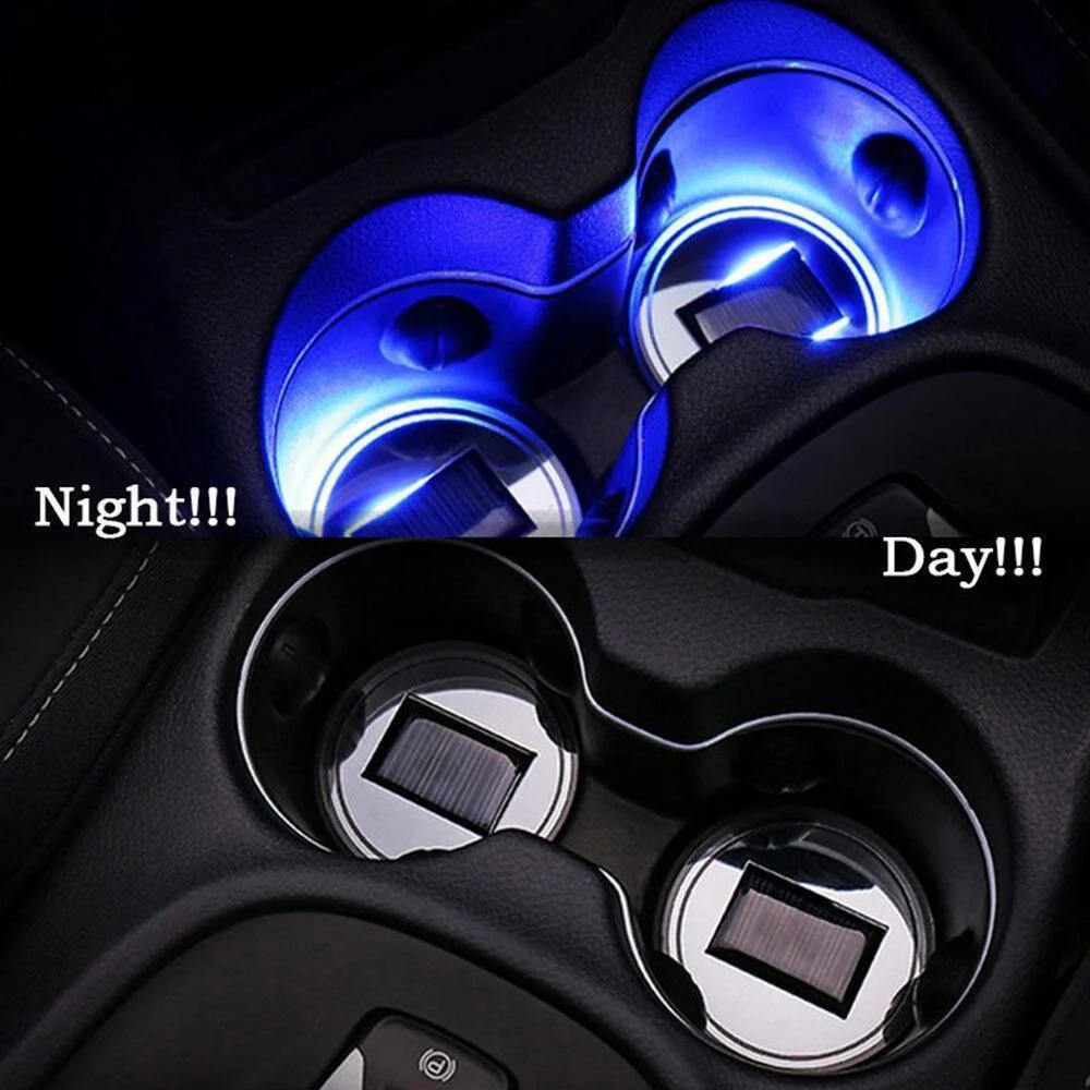 Solar-Powered Cup Holder Lights (2 Pack) - Image 5