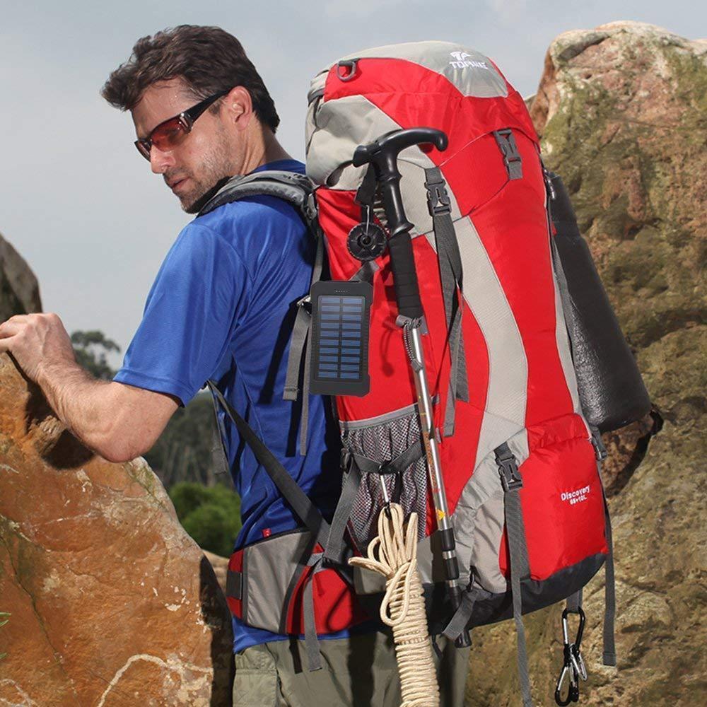 Solar Waterproof Power Bank with Flashlight - Image 7