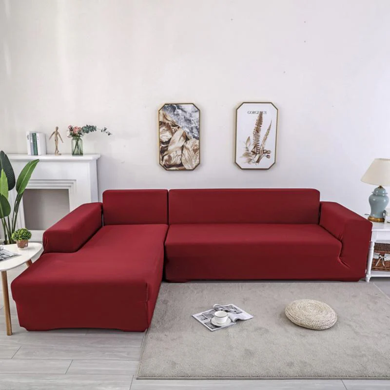 Solid Color Elastic Couch covers - Image 14