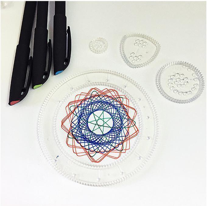 Spirograph Drawing Ruler Set - Image 4
