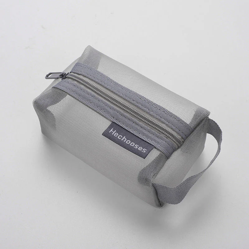Square Mesh Coin Purse - Image 15