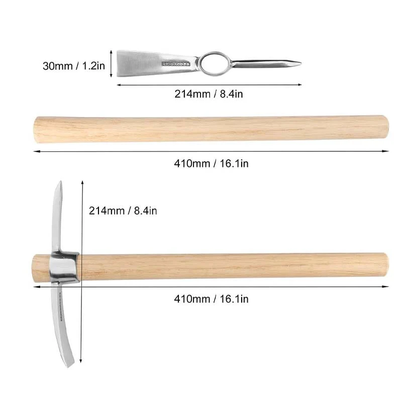 Stainless Steel Double Headed Pickaxe - Image 14