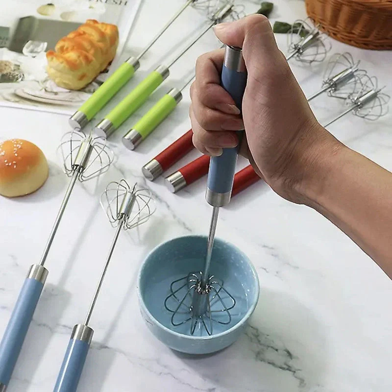 Stainless Steel Semi-Automatic Whisk - Image 8