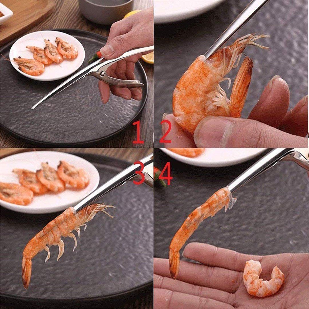 Stainless Steel Shrimp Peeler - Image 3
