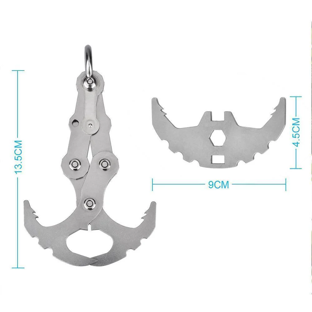 Stainless Steel Survival Folding Grappling Gravity Hook - Image 5