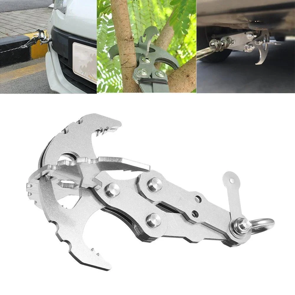 Stainless Steel Survival Folding Grappling Gravity Hook - Image 7