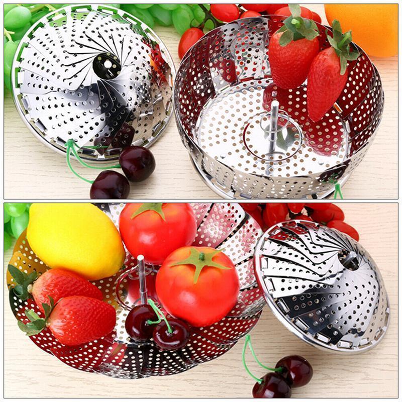 Stainless Steel Telescopic Steamer - Image 12