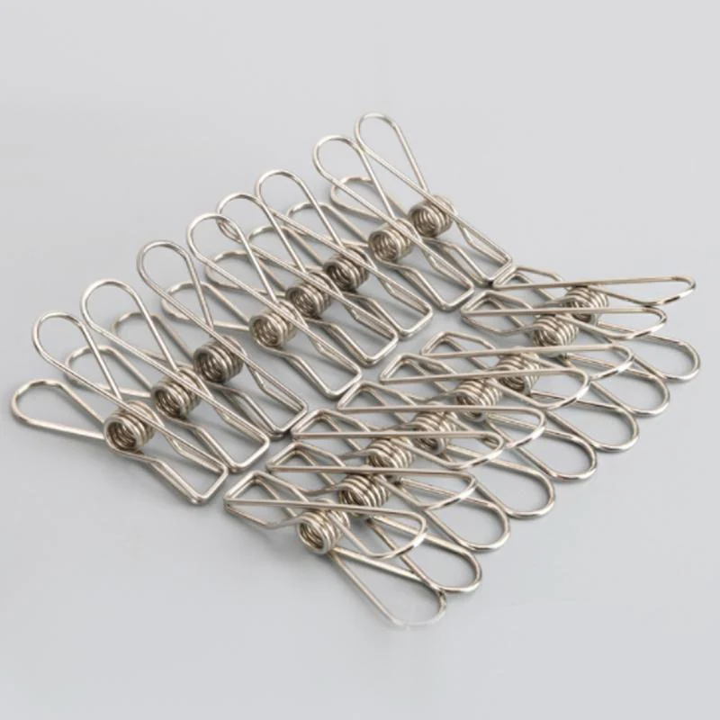 Stainless Steel Wire Clips for Clothes Drying - Image 2