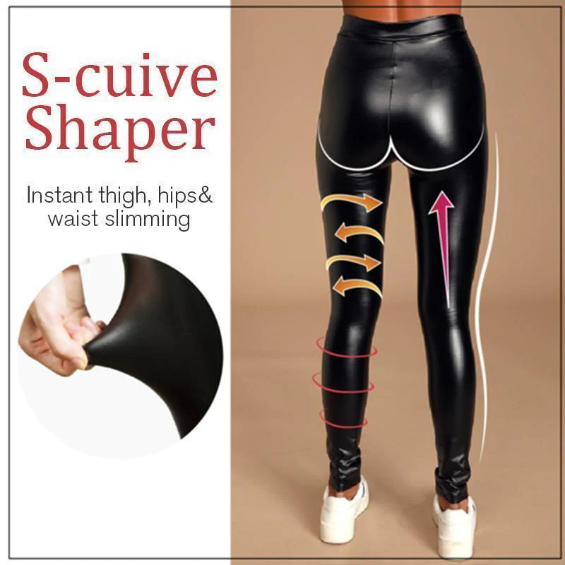 Stretch-Fit Faux Leather Shaper - Image 4