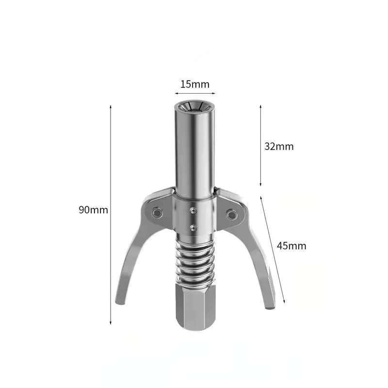 Strong Lock on Grease Couplers with 18 Inch Spring Flex Hose - Image 13