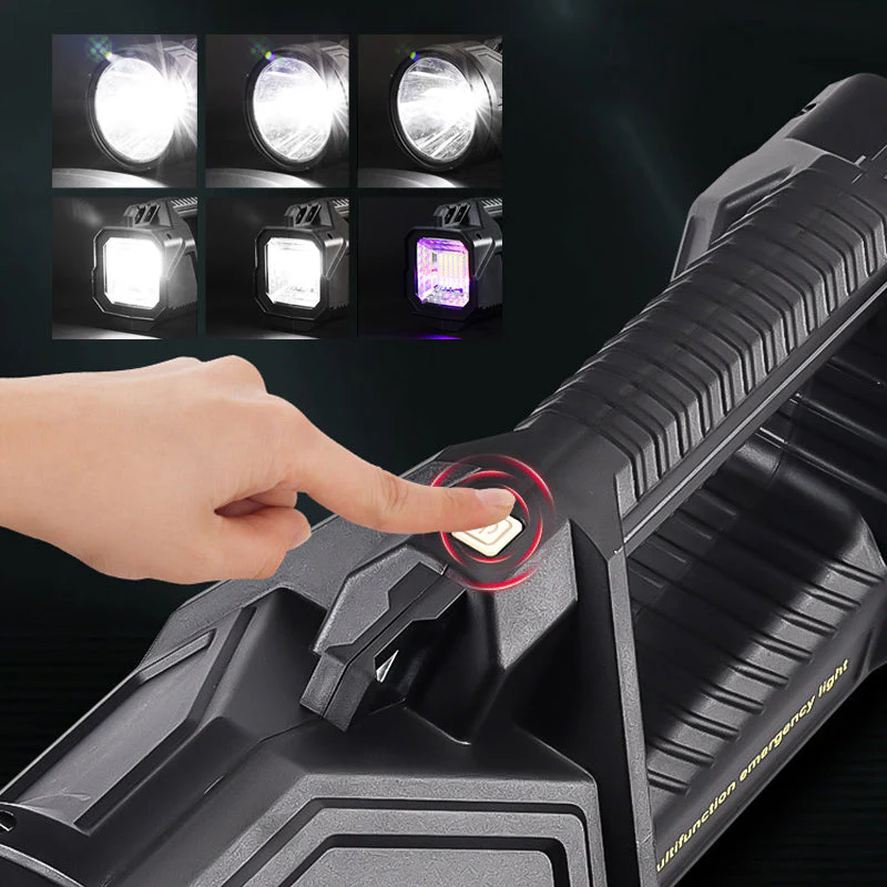 Strong outdoor multi-function LED flashlight - Image 3