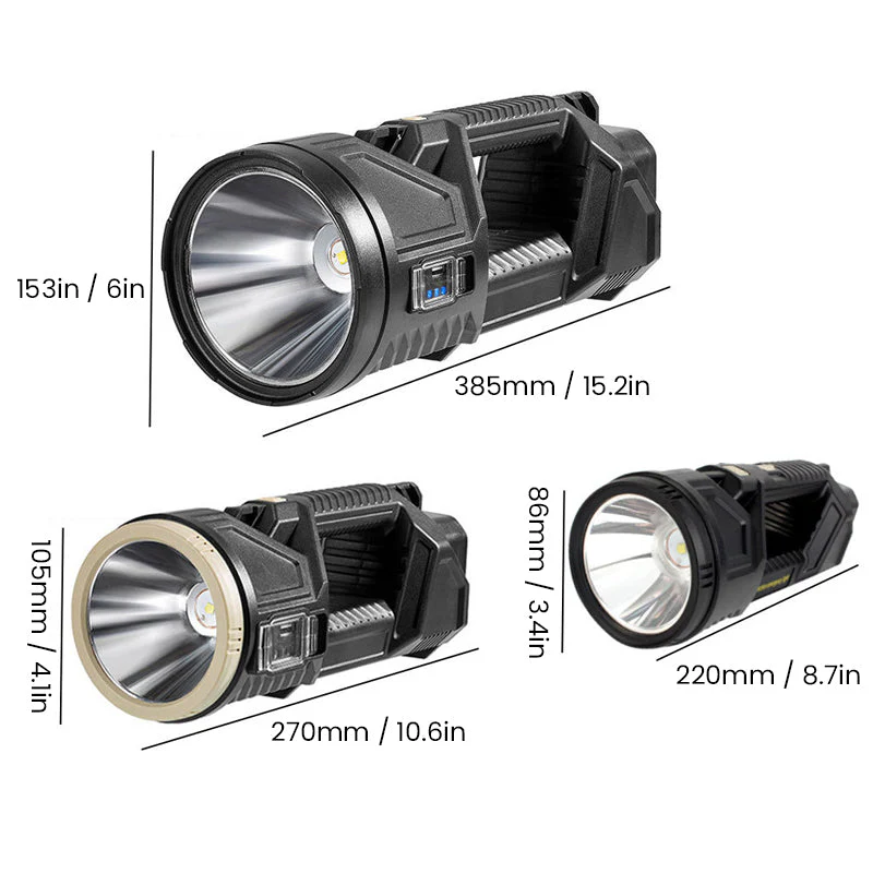 Strong outdoor multi-function LED flashlight - Image 9