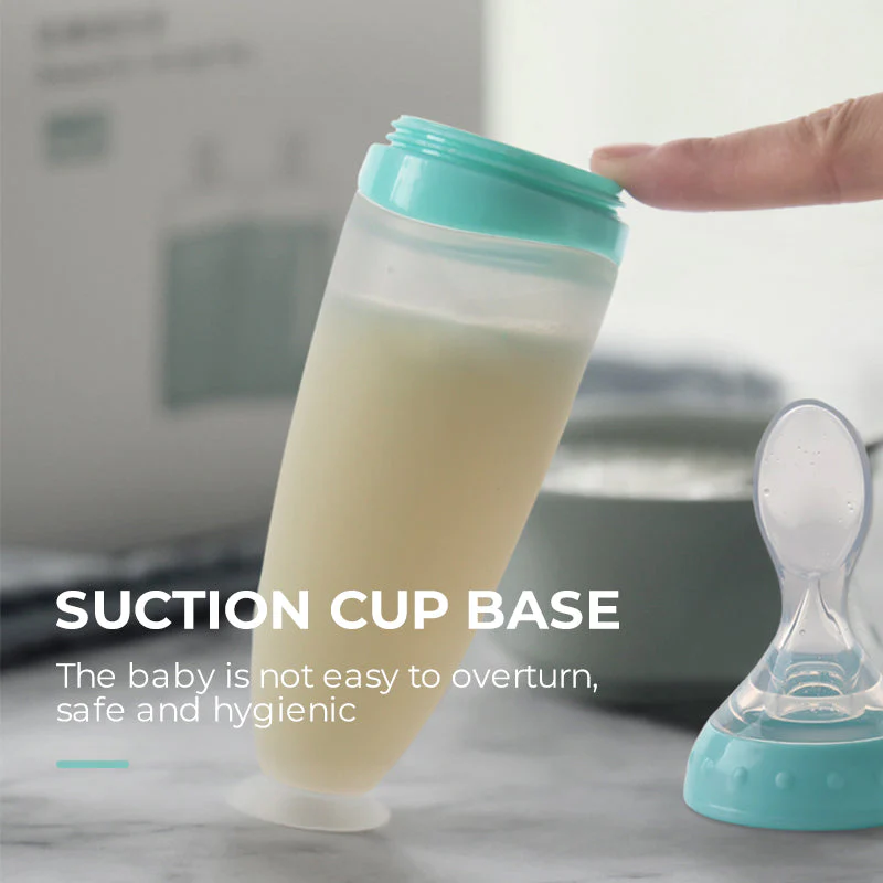 Suction Cup Food Supplement Silicone Soft Spoon - Image 10