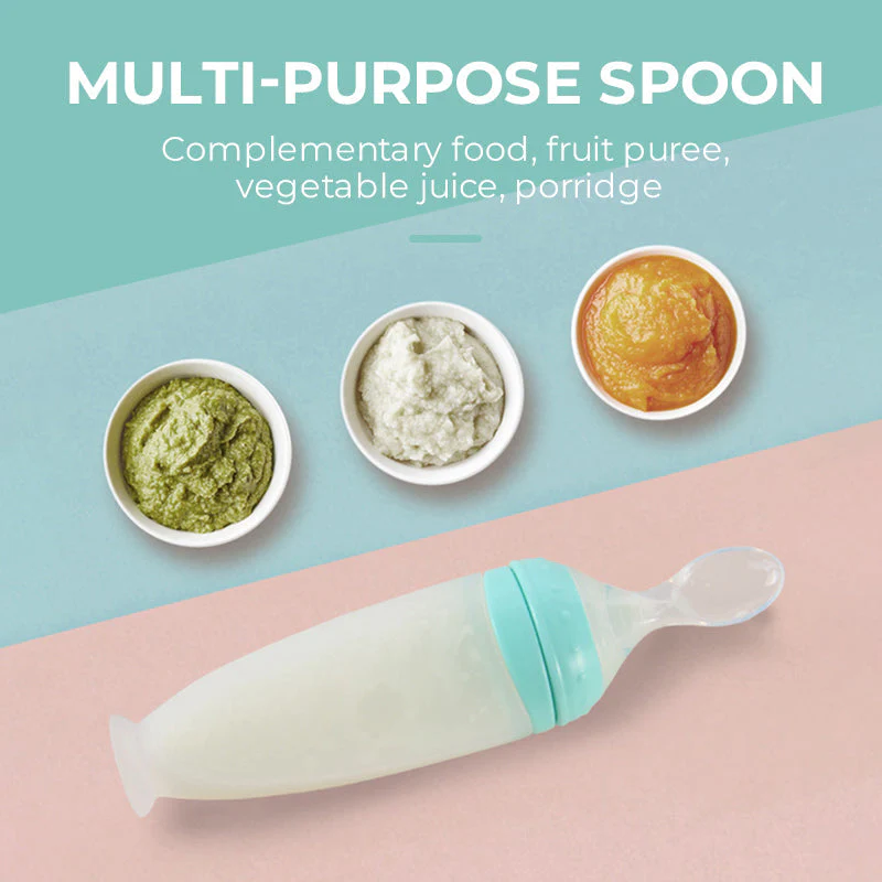 Suction Cup Food Supplement Silicone Soft Spoon - Image 8