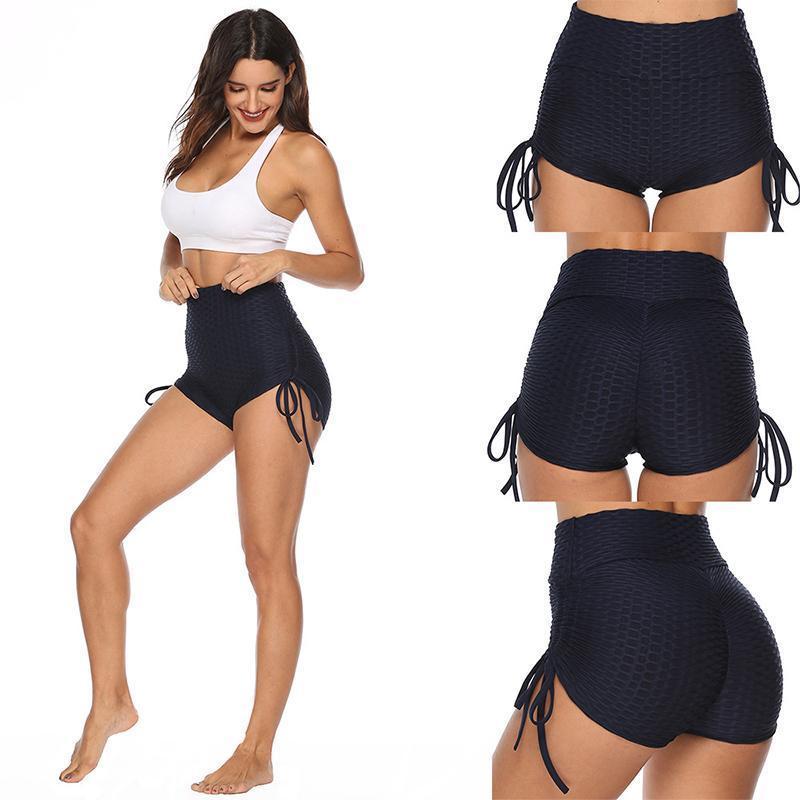 Summer Jacquard Bubble Yoga Pants - Image 11
