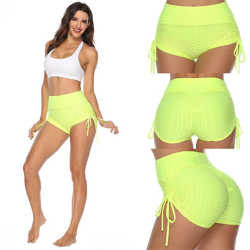 Summer Jacquard Bubble Yoga Pants - Image 12