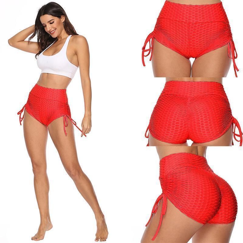 Summer Jacquard Bubble Yoga Pants - Image 6