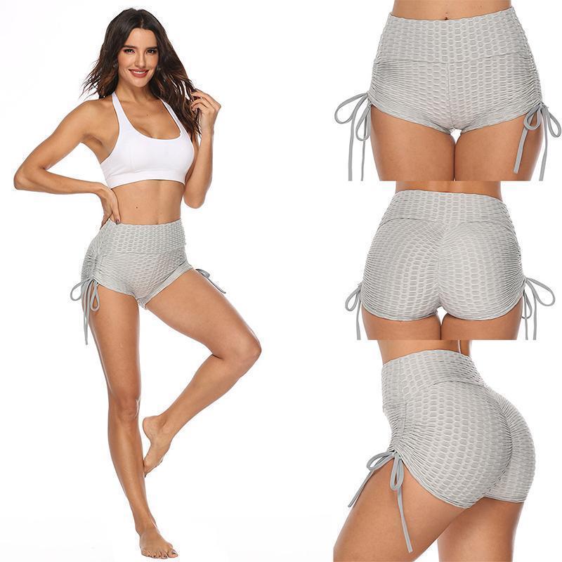 Summer Jacquard Bubble Yoga Pants - Image 9
