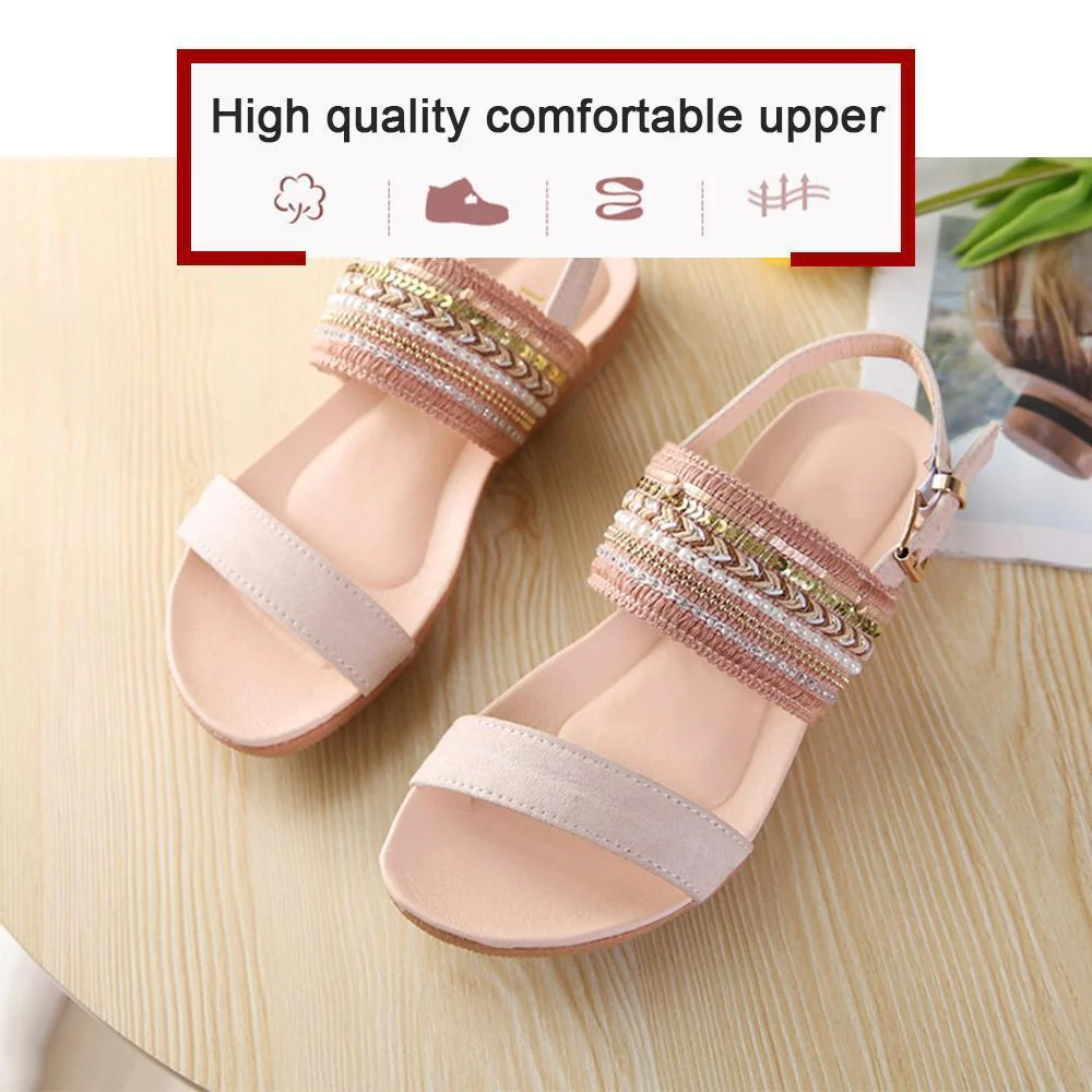 Summer Roman Flat Sandals - Image 3