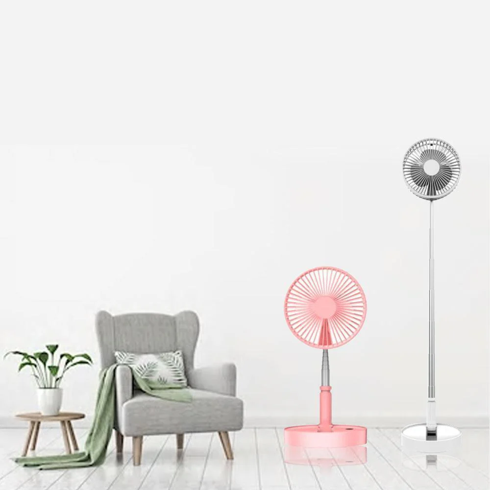 Telescopic Folding USB Charging Fan - Image 2