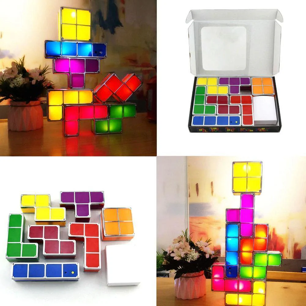 Tetris Stackable LED Night Light - Image 11