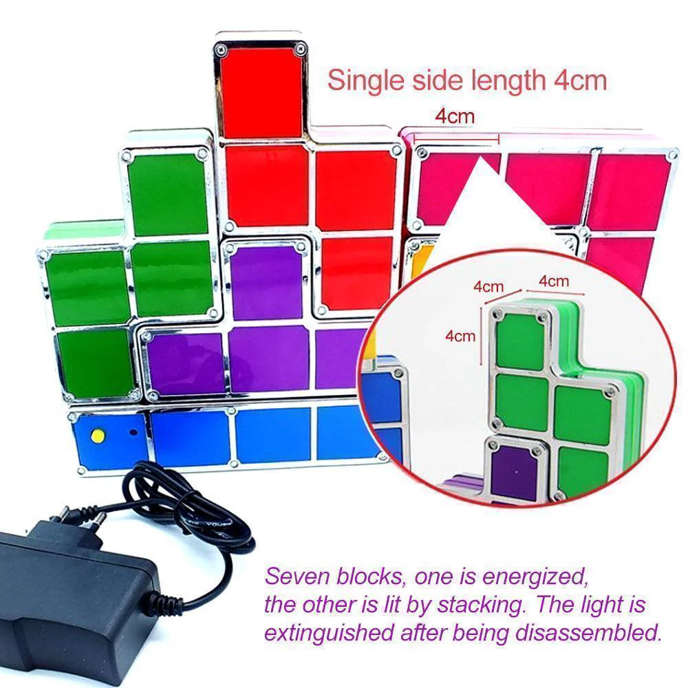 Tetris Stackable LED Night Light - Image 7