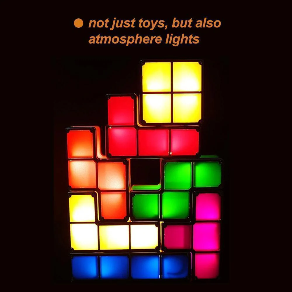 Tetris Stackable LED Night Light - Image 8